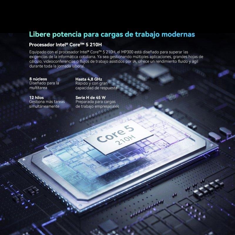Detalle 2 de Blackview mini PC Intel Core 5 210H