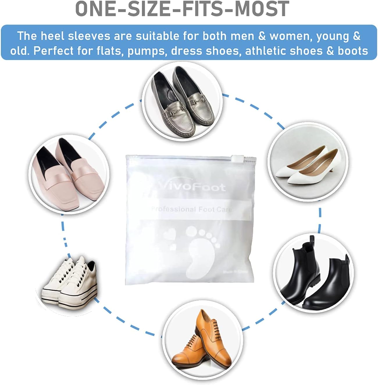 Thumbnail 6 de VivoFoot Gel Heel Protectors 2 Pairs