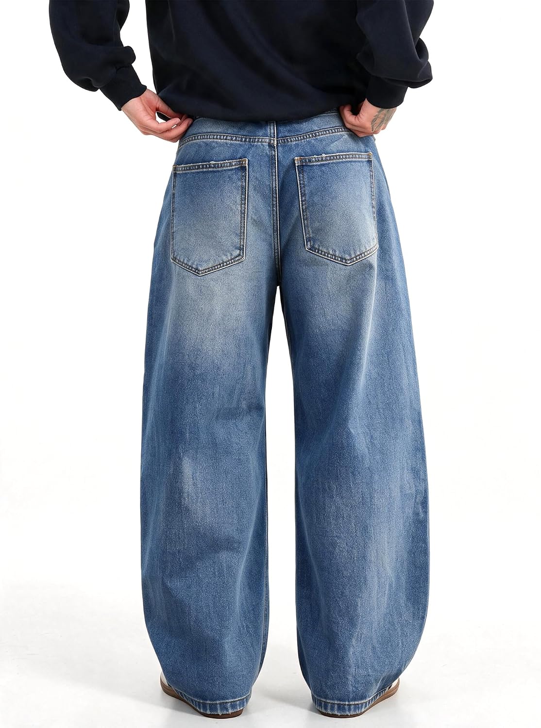 Detalle 2 de PLEPAN Men's Jeans, Relaxed Fit