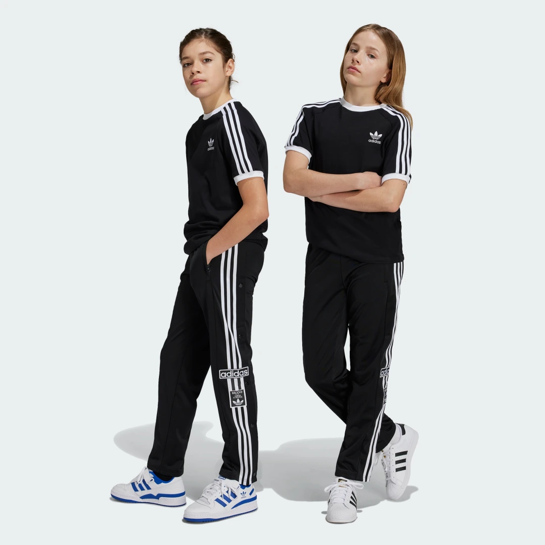 Detalle de Pantalón adidas Adibreak para adolescentes en negro