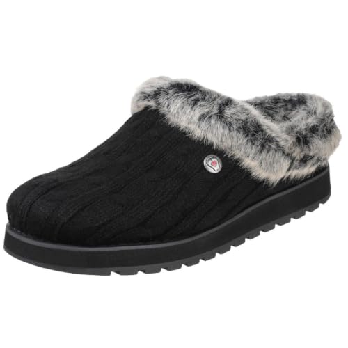 Thumbnail 3 de Skechers Women's Keepsakes Ice Angel Slipper – Black/White, UK 5.5