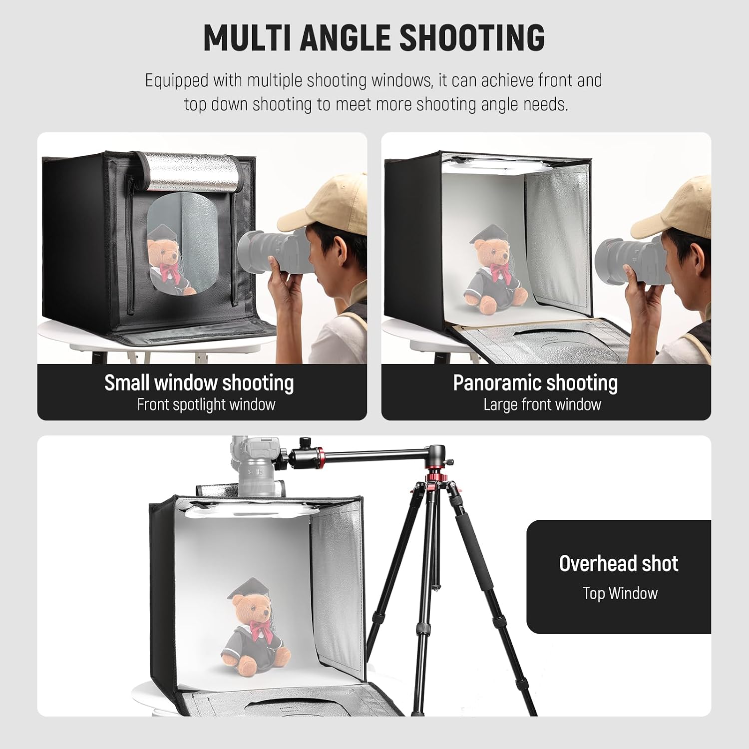 Thumbnail 4 de NEEWER 50W Upgraded Photo Studio Light Box (24" x 24")
