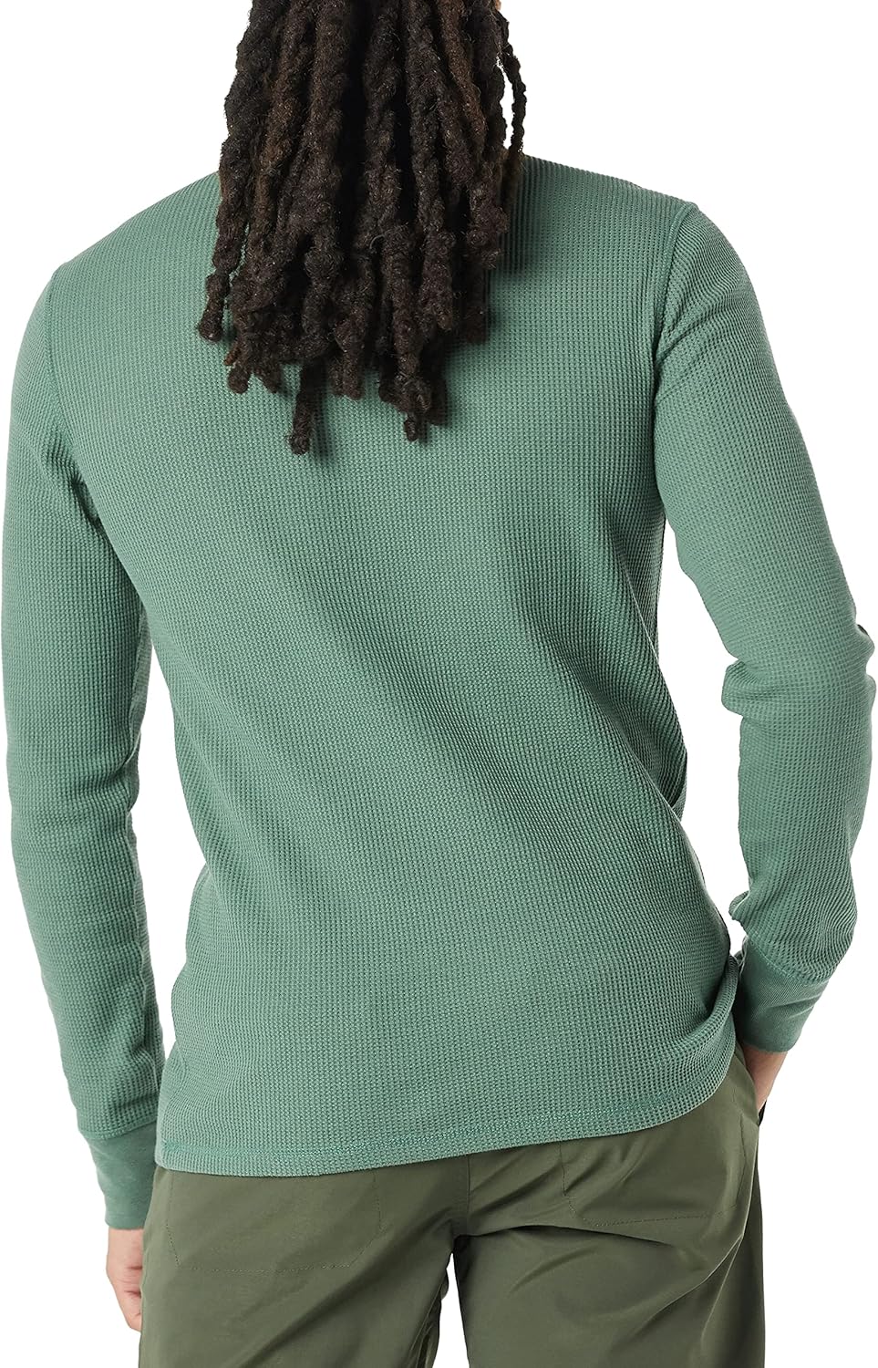 Thumbnail 1 de Amazon Essentials Men’s Slim-Fit Long-Sleeve Waffle Henley Shirt
