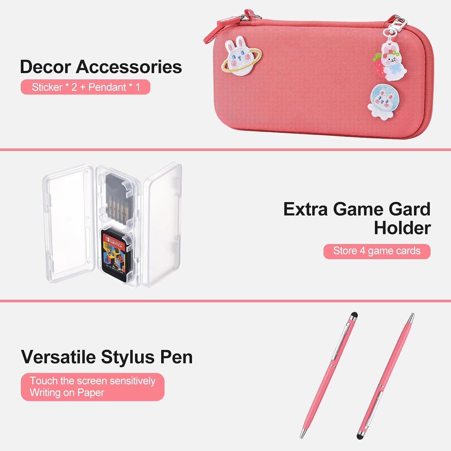 Thumbnail 6 de innoAura Switch Lite Case 18-in-1 Bundle