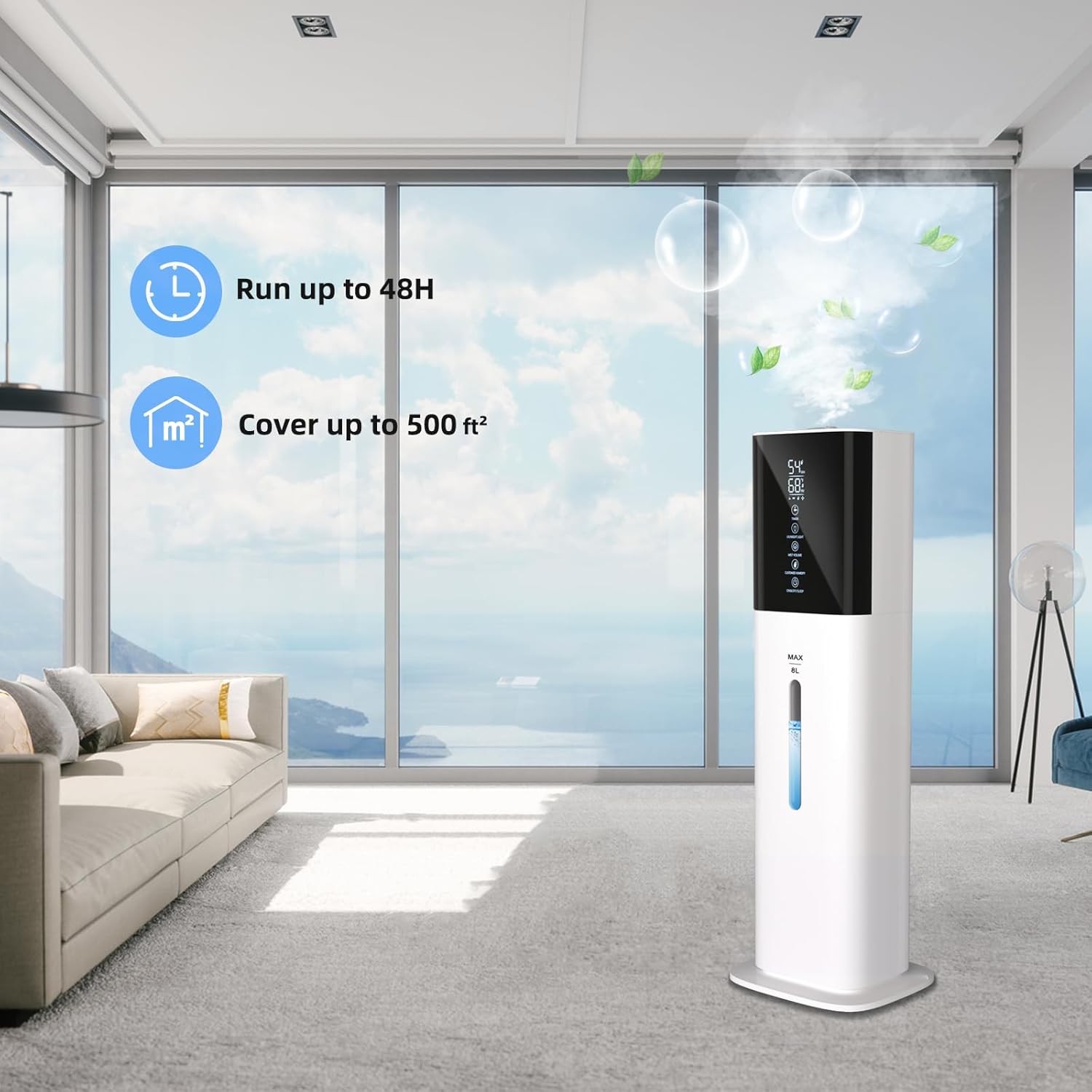 Thumbnail 2 de 2.11Gal Ultrasonic Humidifier