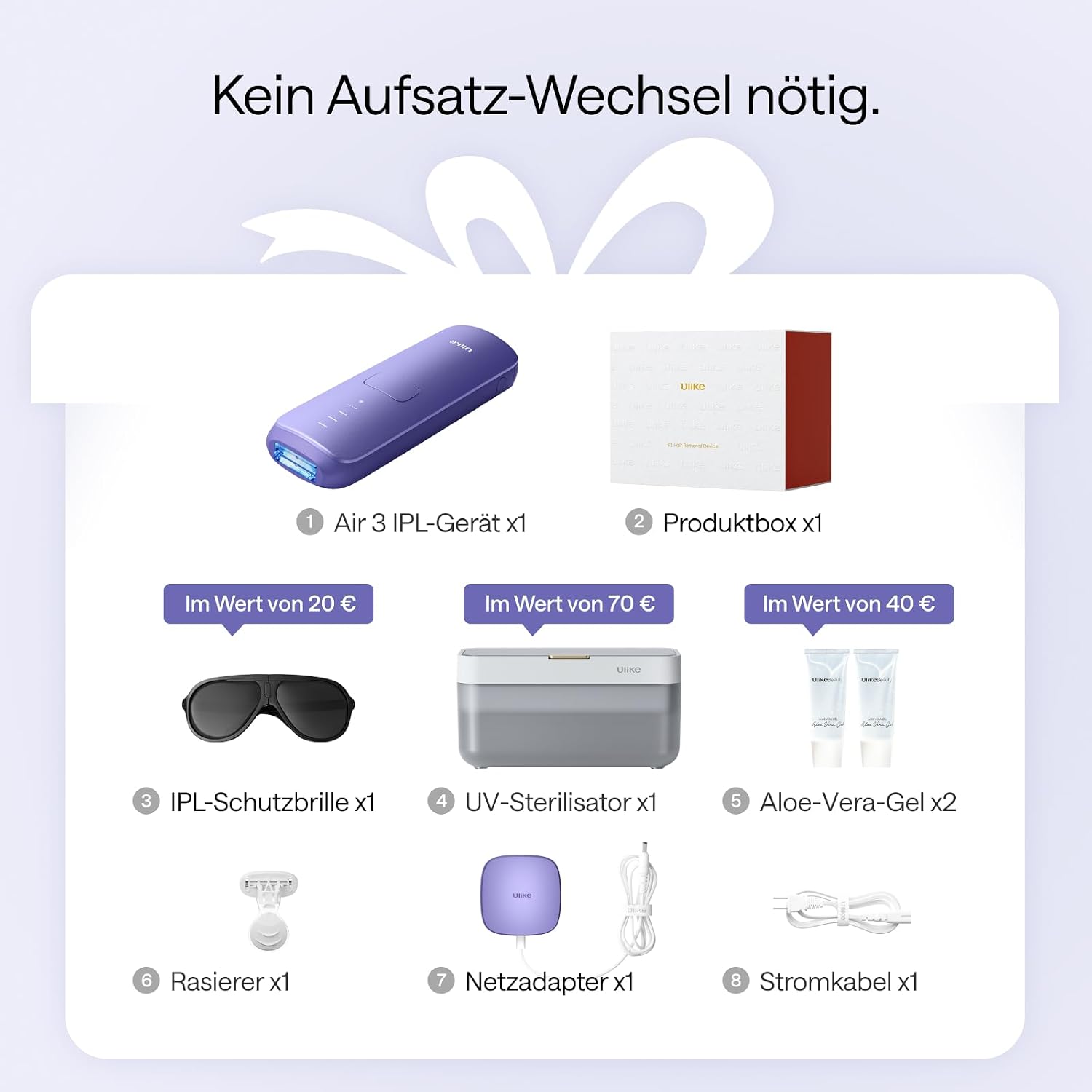 Thumbnail 6 de Ulike Air 3 Deluxe IPL-Haarentferner für Damen und Herren