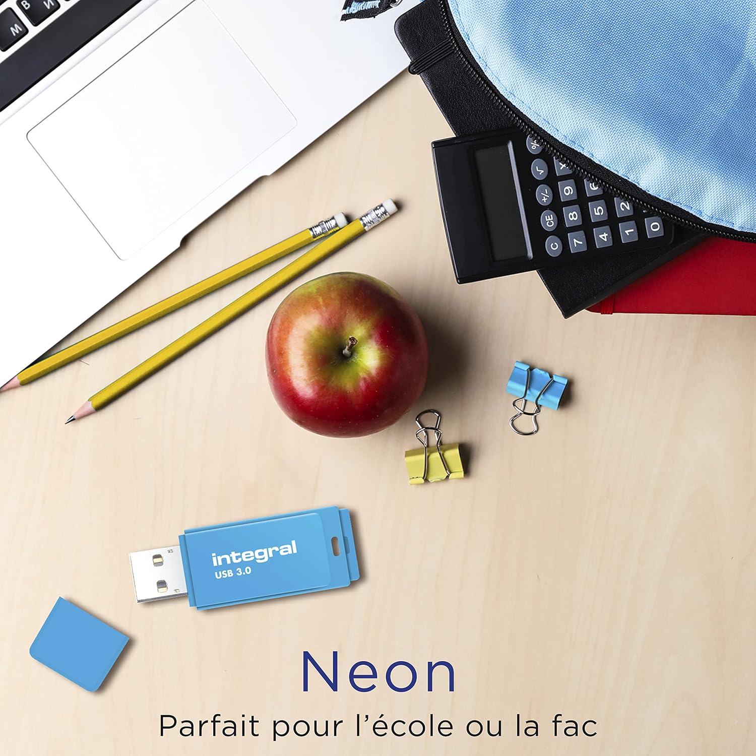 Thumbnail 5 de Integral 64GB Neon Bleu USB 3.2