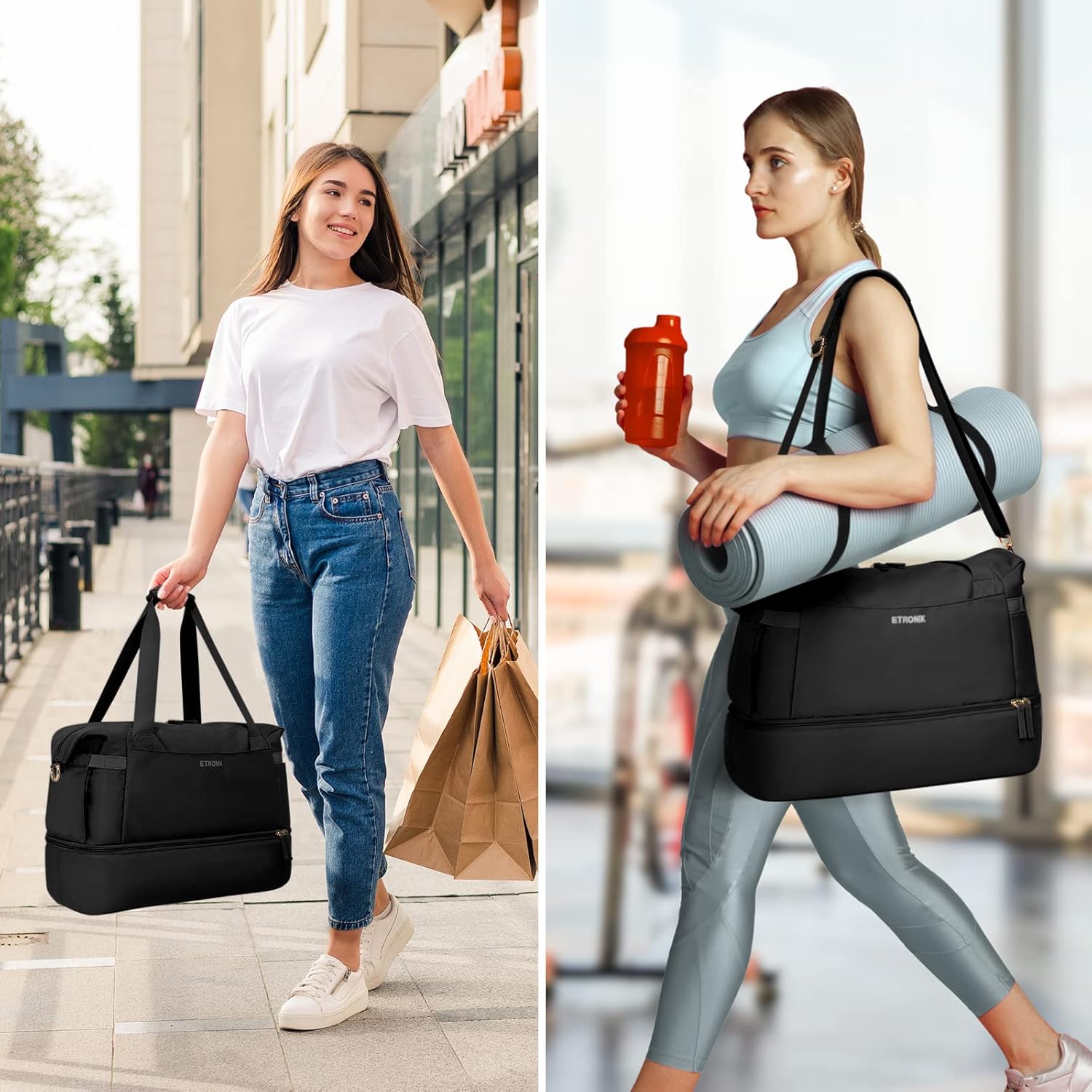 Thumbnail 5 de ETRONIK Gym Bag 45x36x20 underseat cabin bag