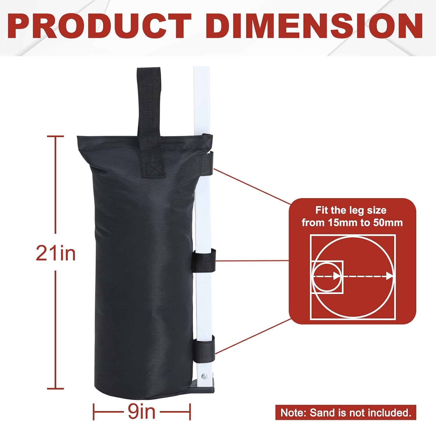 Thumbnail 1 de ABCCANOPY Canopy Sandbags 150 lb