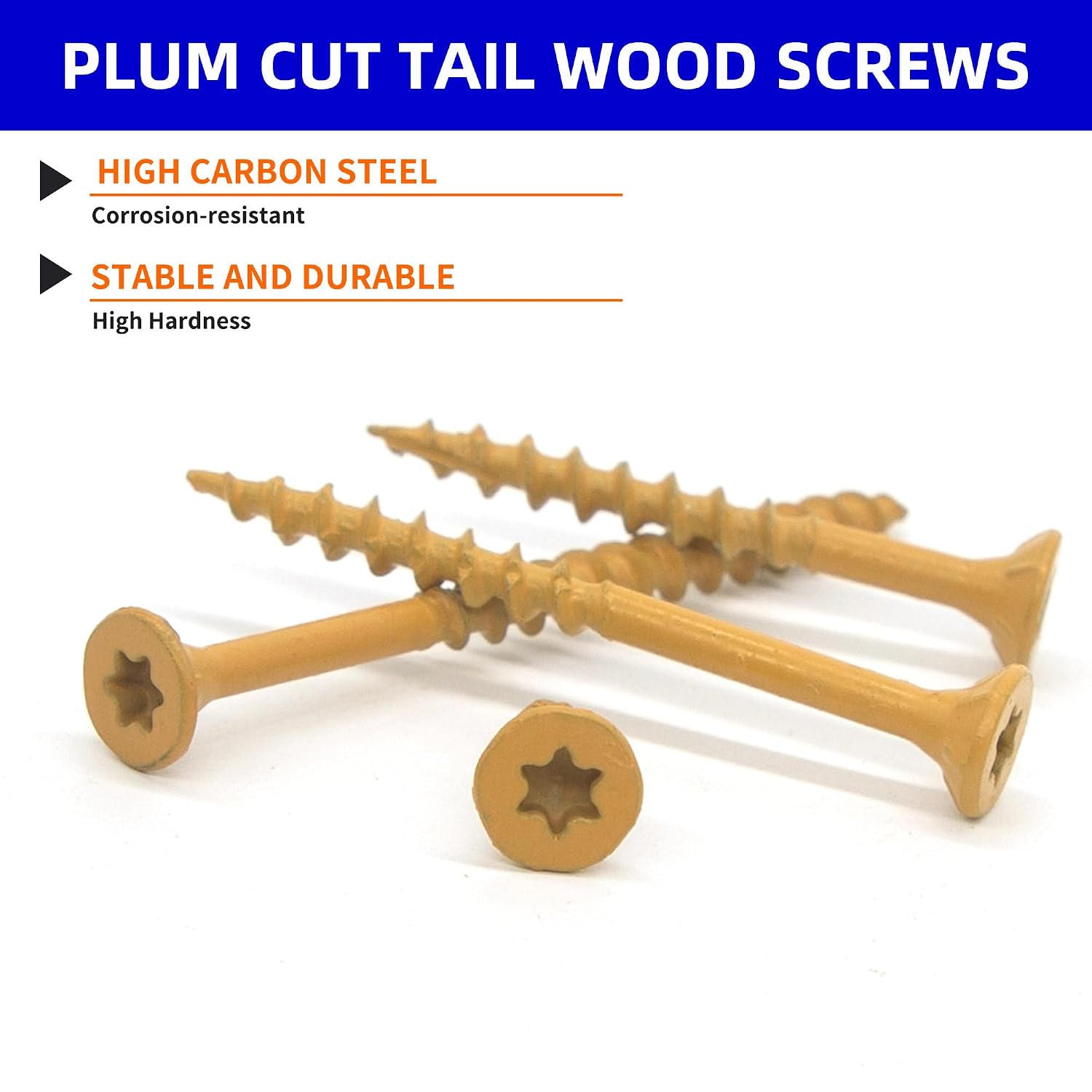 Detalle de NexSync Wood Screws #10 x 3-inch