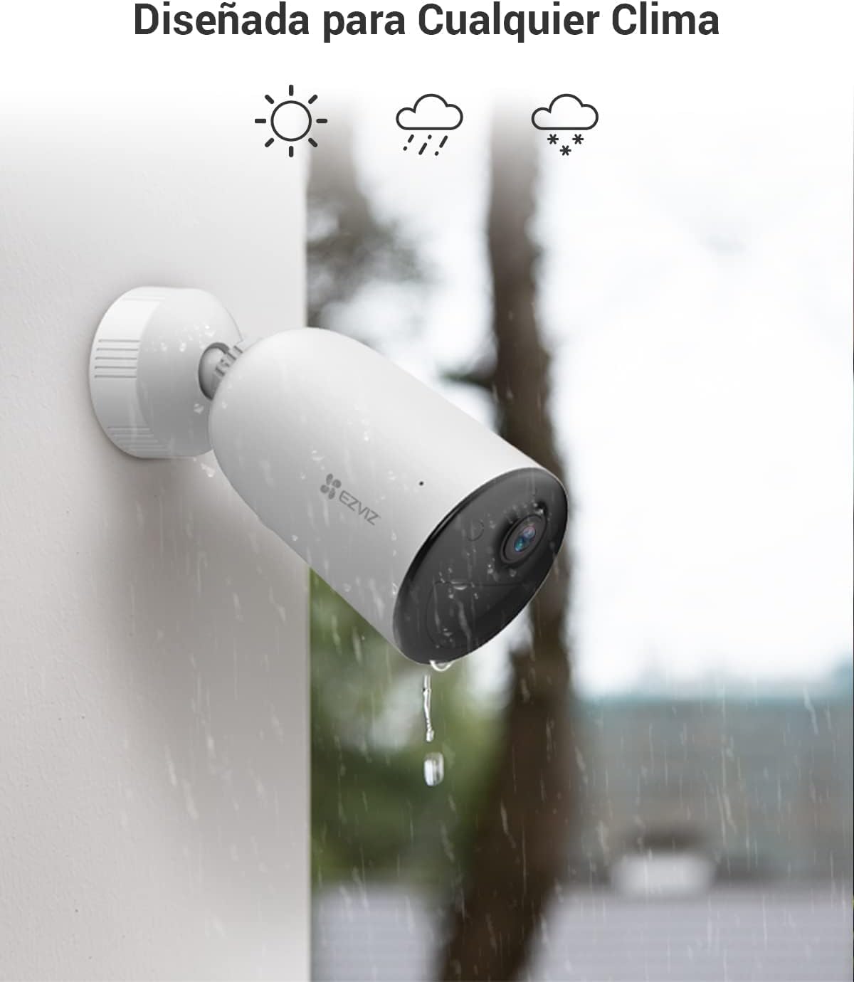 Thumbnail 9 de EZVIZ CB3 Kit Cámara WiFi Exterior con Panel Solar
