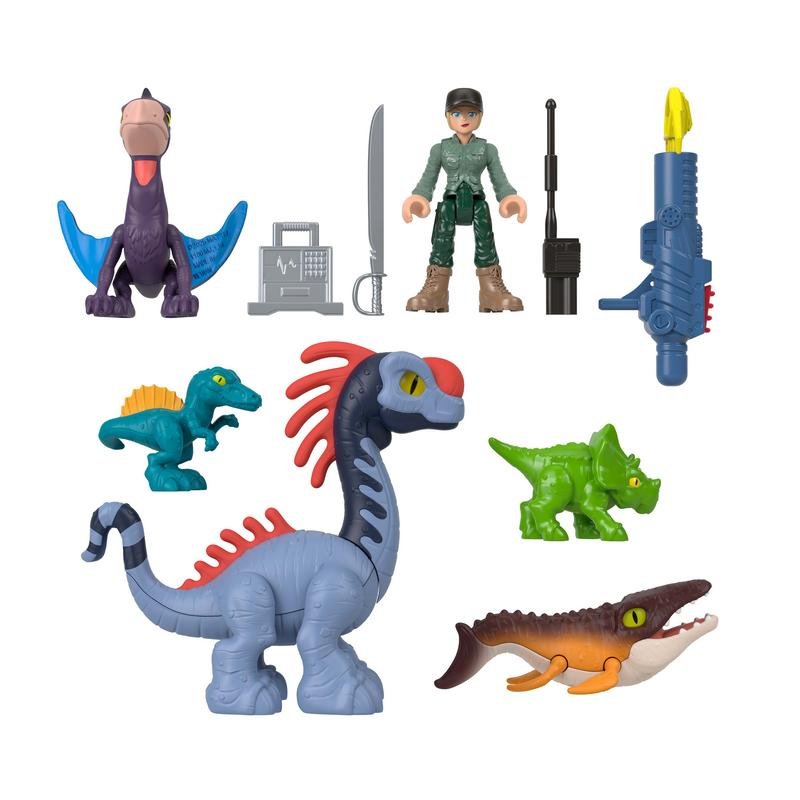 Thumbnail 2 de Figura de dinosaurio Imaginext Jurassic World JFR25 multicolor para niños