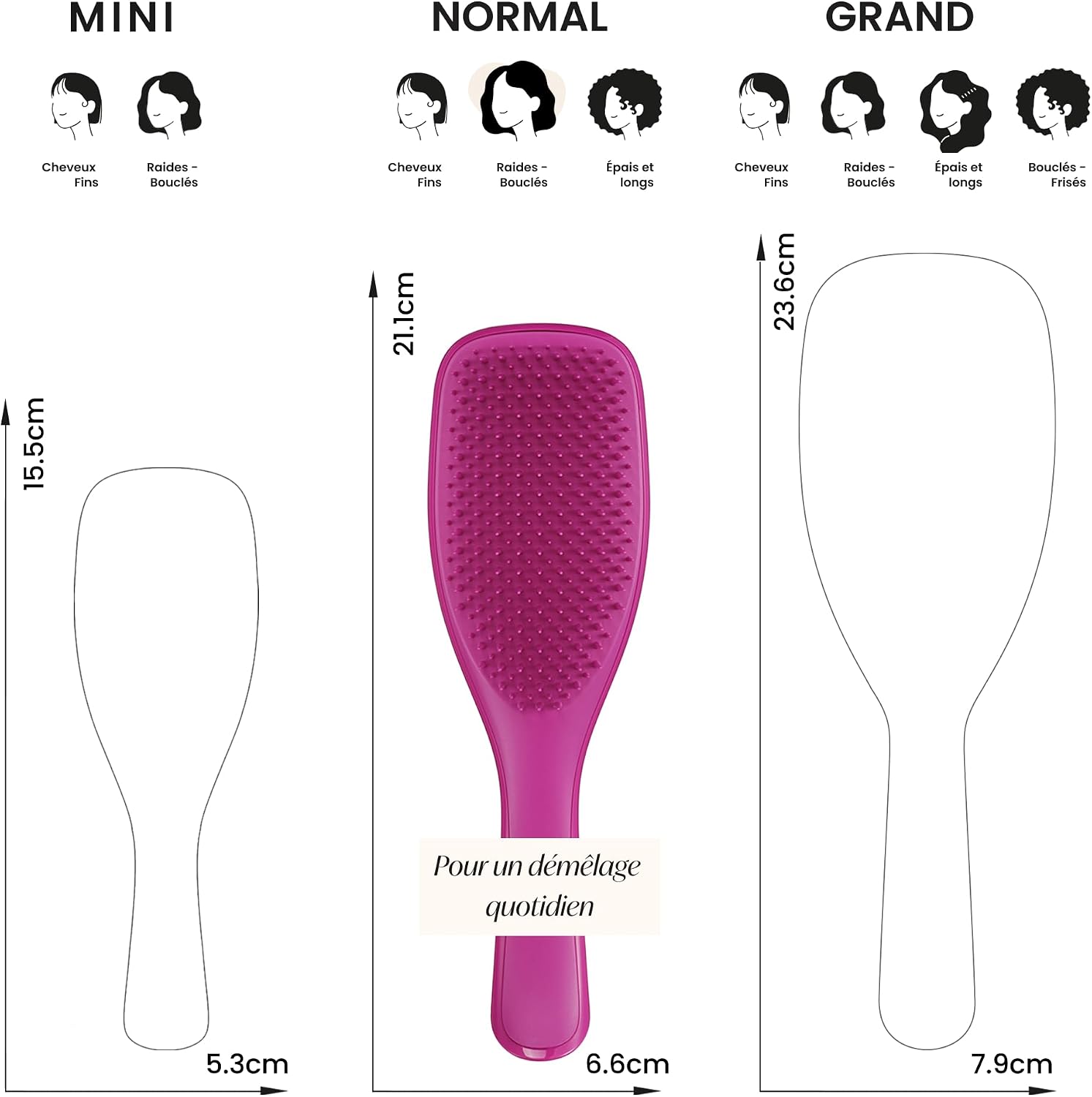 Thumbnail 6 de Tangle Teezer Ultimate Detangler 325 picots 🎀