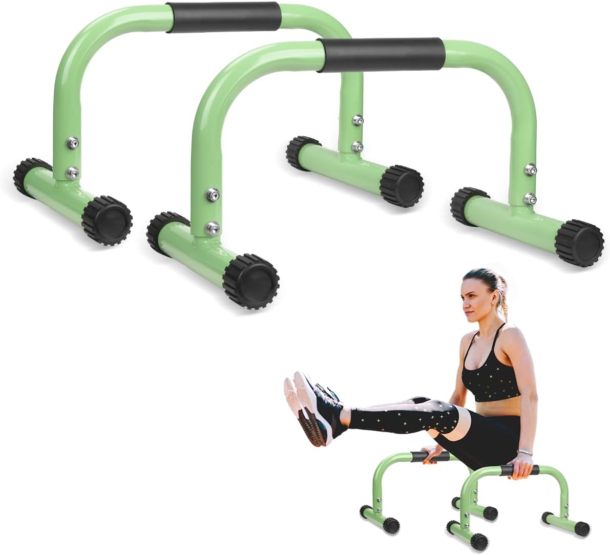 Detalle de AmazeFan Parallettes Handstand Barren 17
