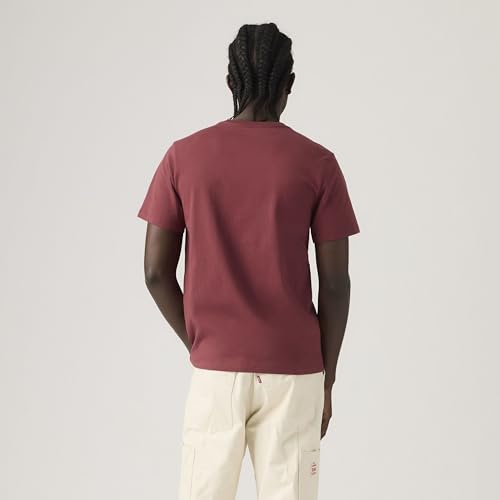 Detalle 2 de Levi's SS Original Housemark camiseta Oxblood Red