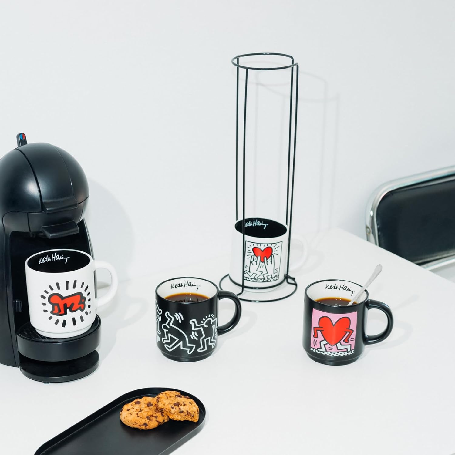Thumbnail 3 de Grupo Erik Keith Haring 4 Tazas de Café 300ml