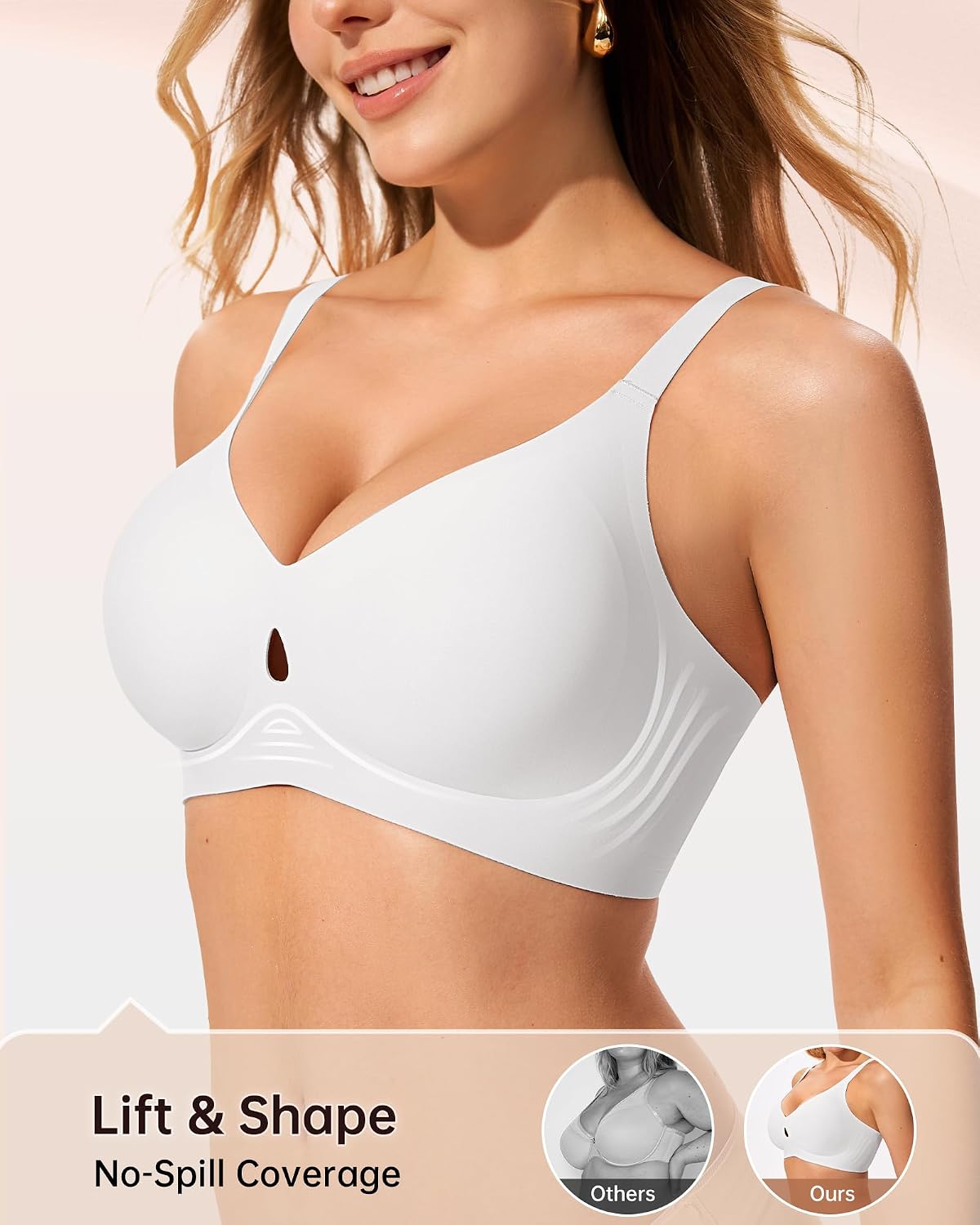 Thumbnail 2 de LetsJoli Wireless Jelly Bra 3XL comfort