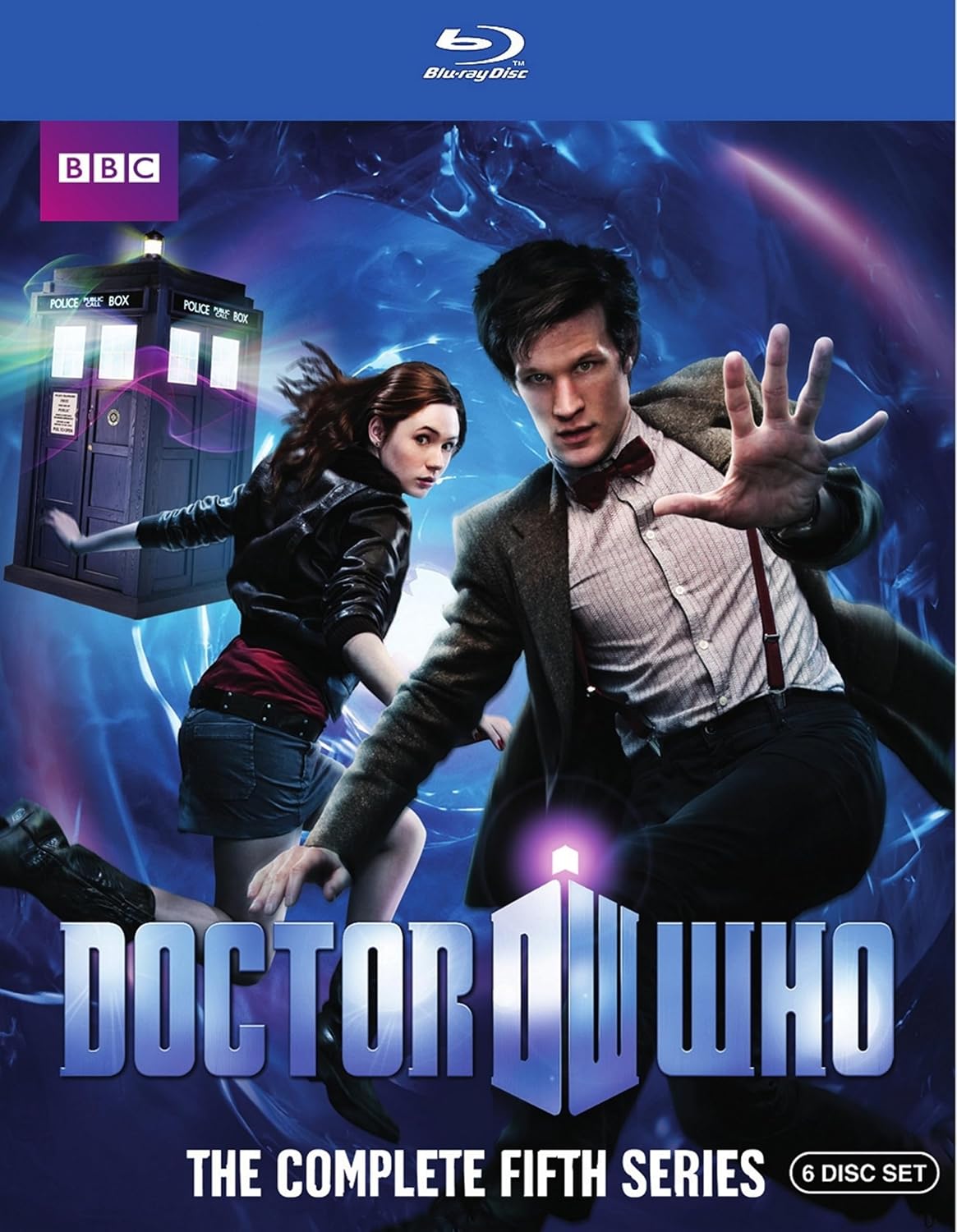 Detalle de Doctor Who: The Complete Fifth Series Blu-ray, NTSC, 6-Disc Set