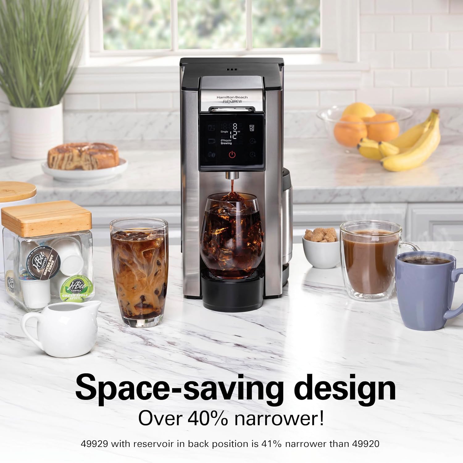 Thumbnail 2 de Hamilton Beach FlexBrew Advanced 5-in-1 Coffee Maker