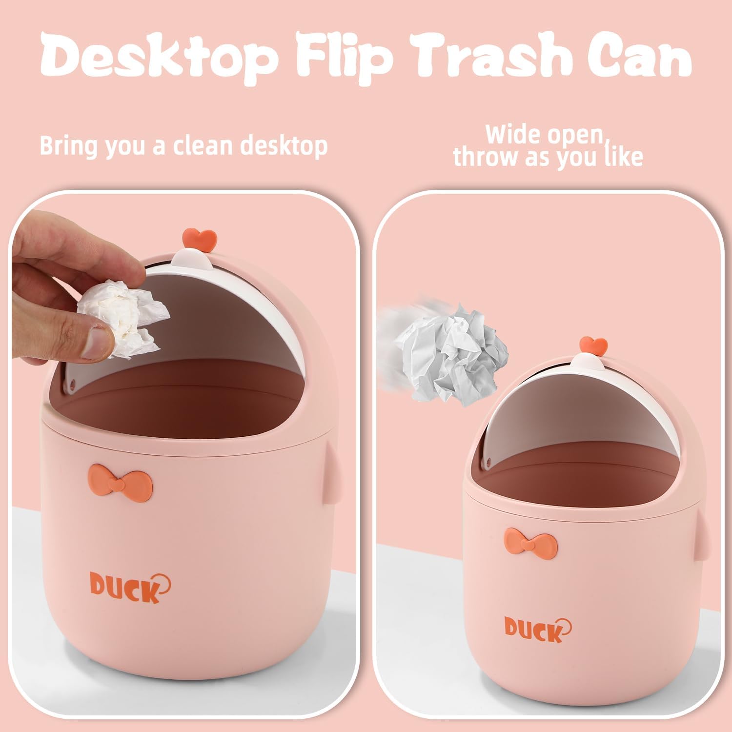 Detalle de Huifoo Mini Tischmülleimer 🗑