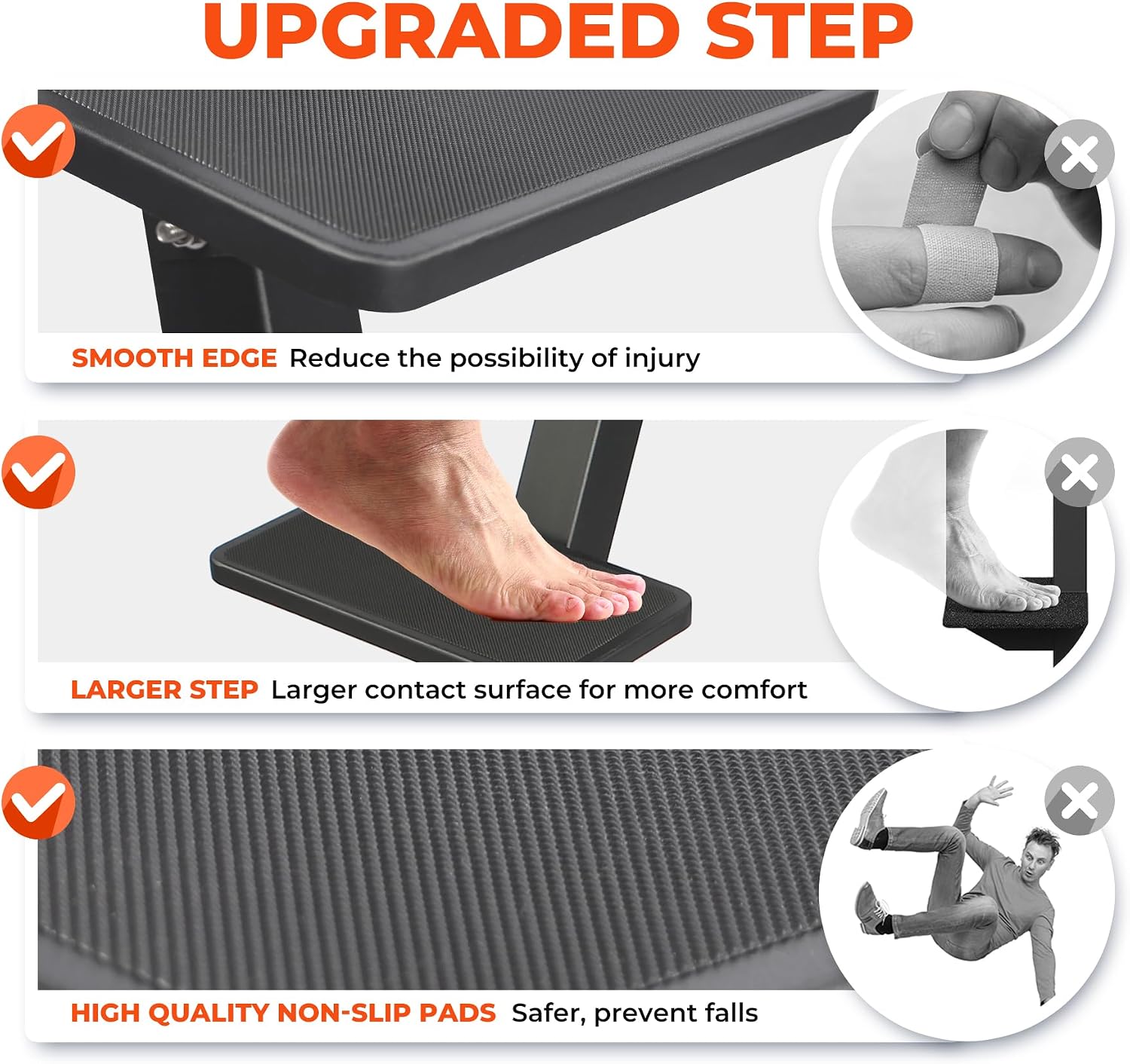 Thumbnail 5 de 3-Step boat trailer steps with handle