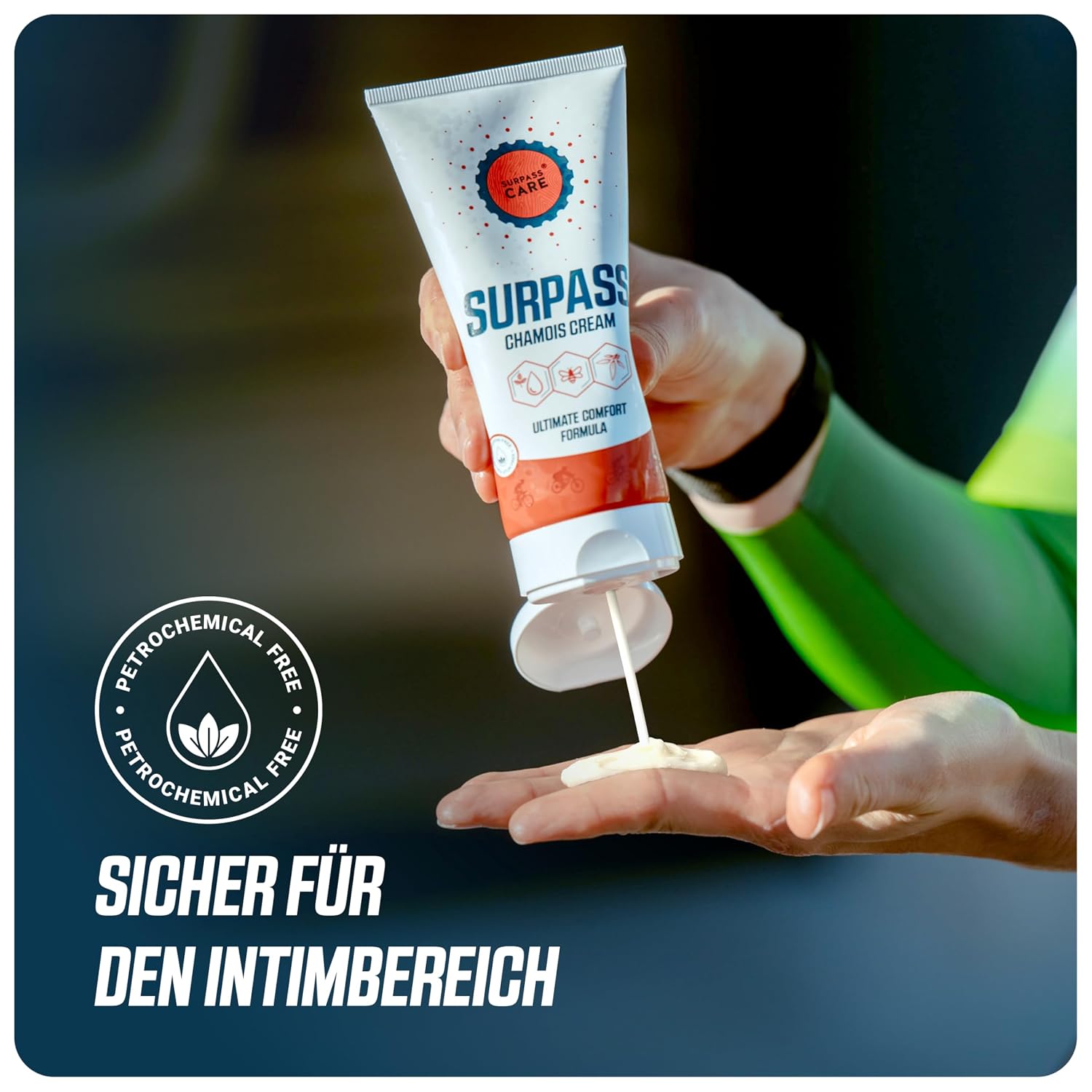 Thumbnail 4 de SURPASS Chamois Creme 170 ml – 96% natürlich & paraffinfrei – Anti-Chafing-Sitzcreme für Radsport & Reiten