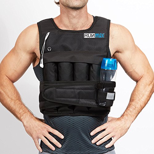 Detalle 2 de RUNmax Adjustable Weighted Vest 20 lb ๐