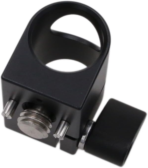 Detalle de HangTon 19mm Rod Clamp Mounting Bracket with 3/8" screw for camera accessories