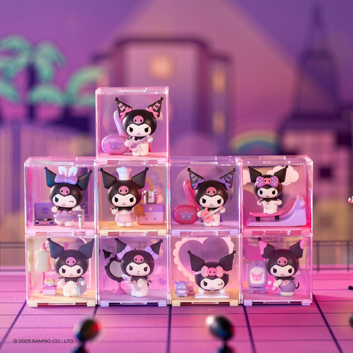 Thumbnail 2 de Hello Kitty Mini Figure Blind Box (Kuromi Fun Rhapsody Series) – 1 Random Character Included, Collect 1 of 9