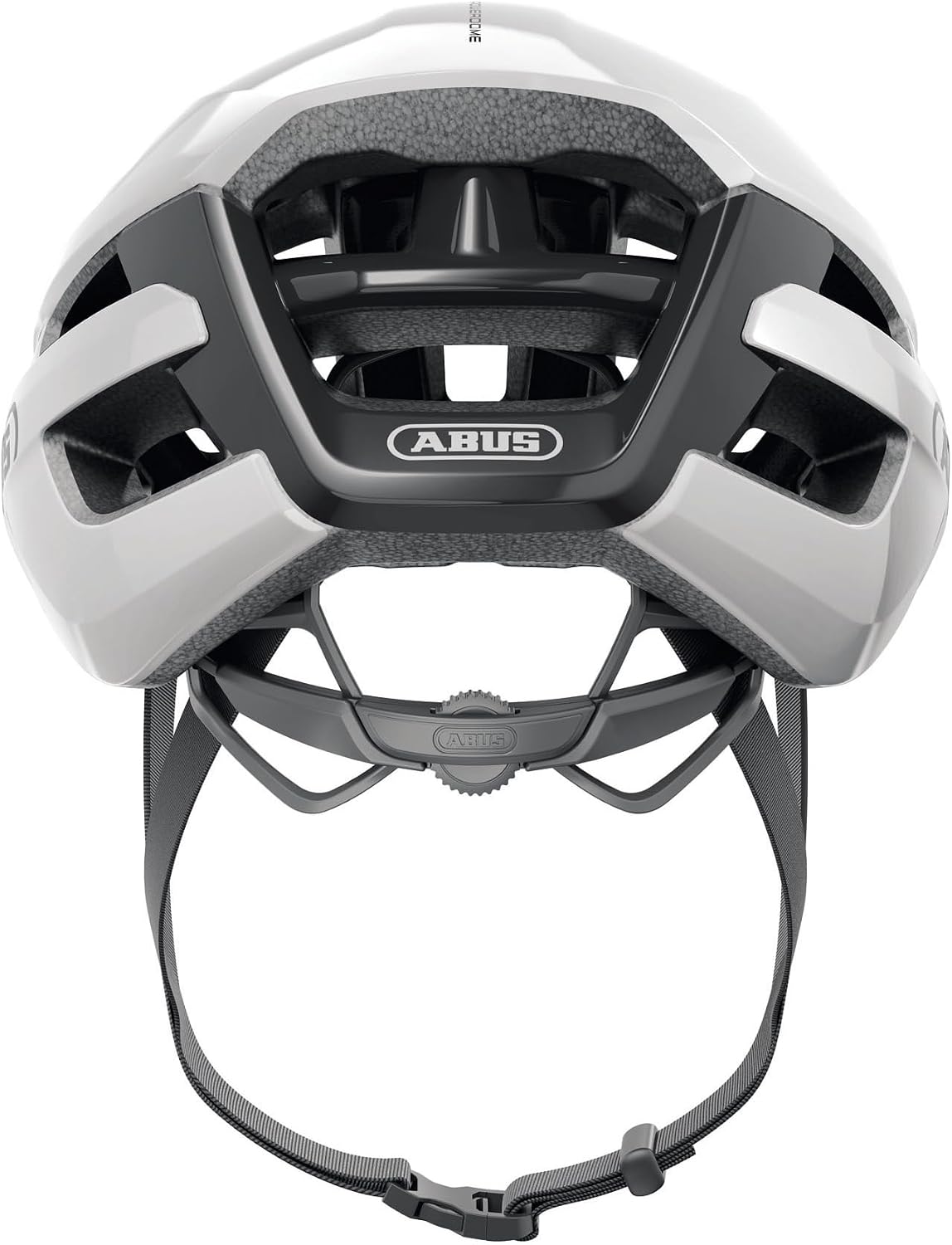 Detalle de ABUS PowerDome racefietshelm, maat M, wit glanzend met ventilatiekanalen