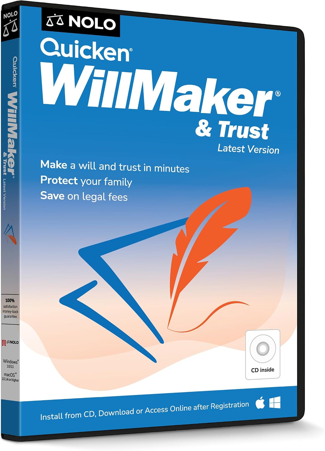 Detalle de NOLO Quicken WillMaker & Trust 2026 – Estate Planning Software