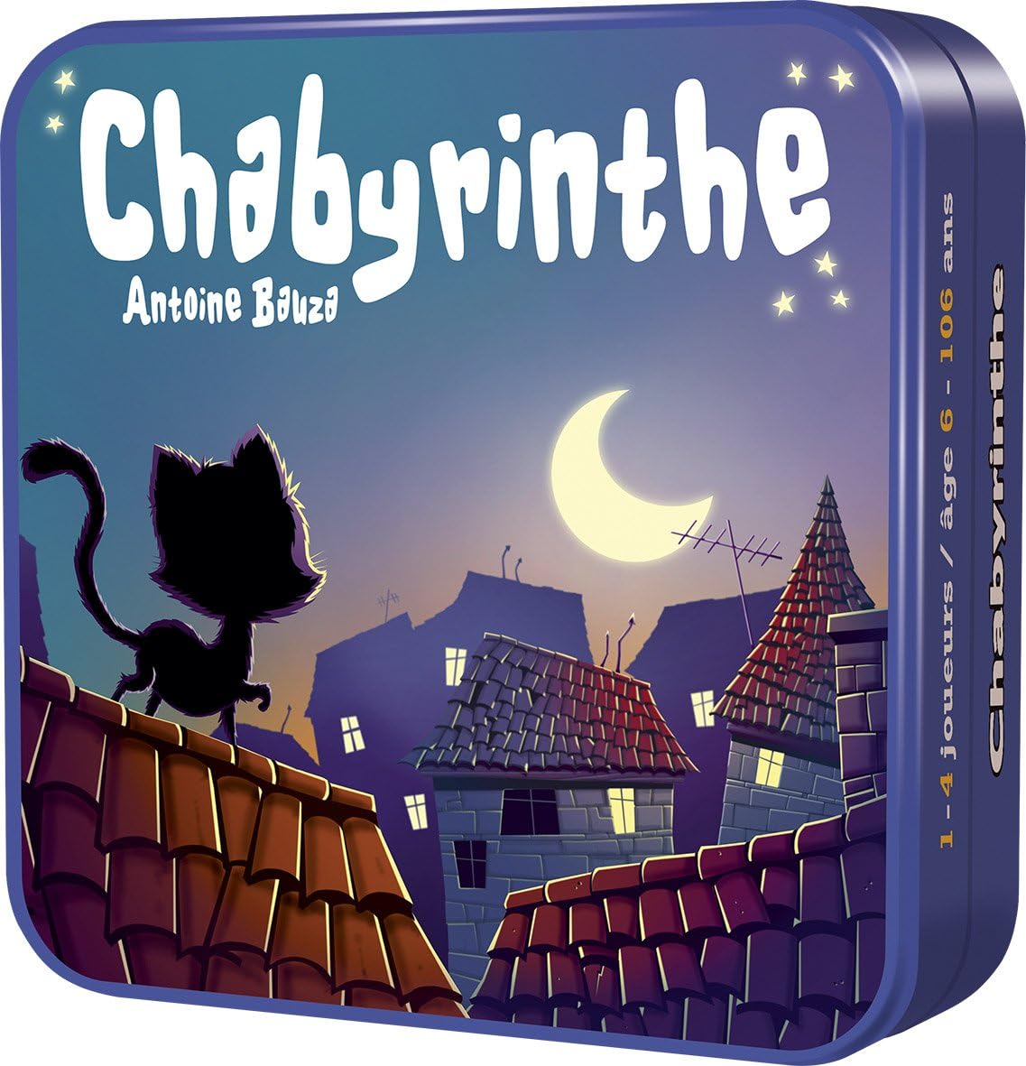 Thumbnail 5 de Asmodee CHABYRINTHE – Jeu de société familial pour enfants dès 6 ans (1–4 joueurs, voyage) – Labyrinthe félin tactique