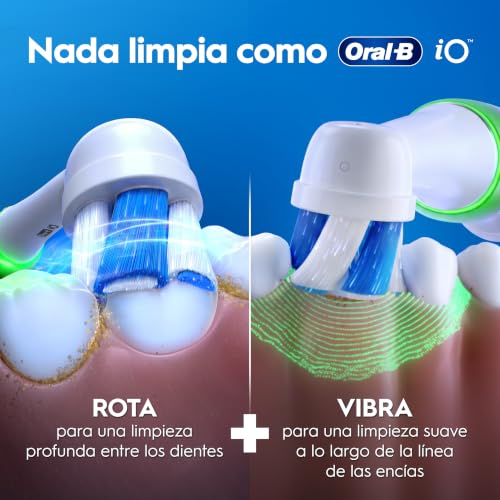 Detalle de Oral-B iO 3N Cepillo de Dientes Eléctrico con 1 Cabezal, Negro