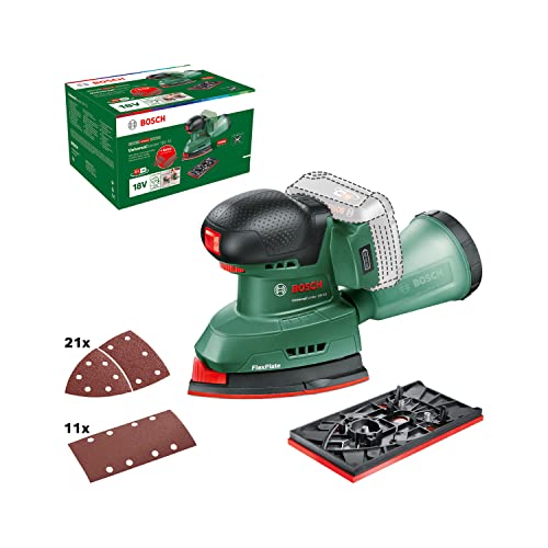 Detalle de Bosch UniversalSander 18V-10 lijadora a batería 18 V