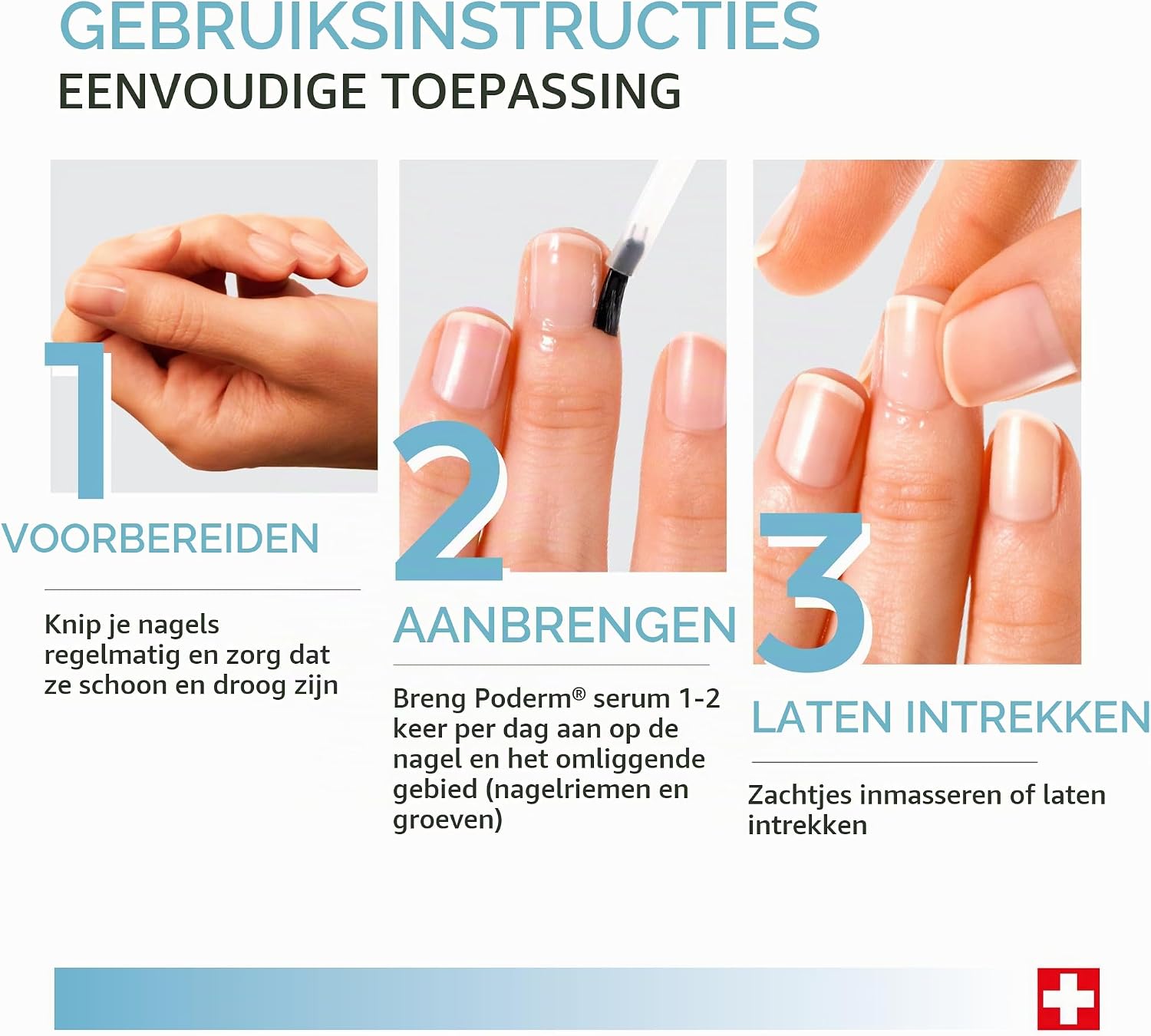 Thumbnail 6 de PODERM 5 in 1 Nail Booster serum met D-panthenol, 6 ml