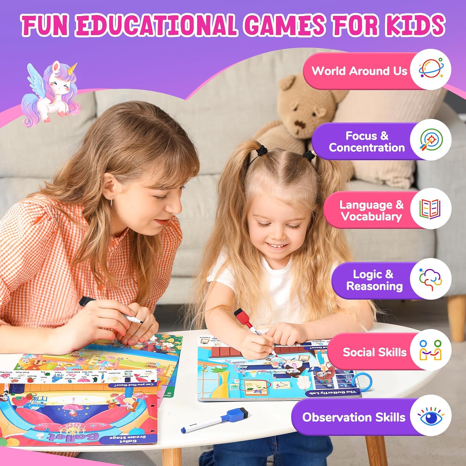 Thumbnail 6 de JoyCat Seek & Find Game Book for Ages 3-5