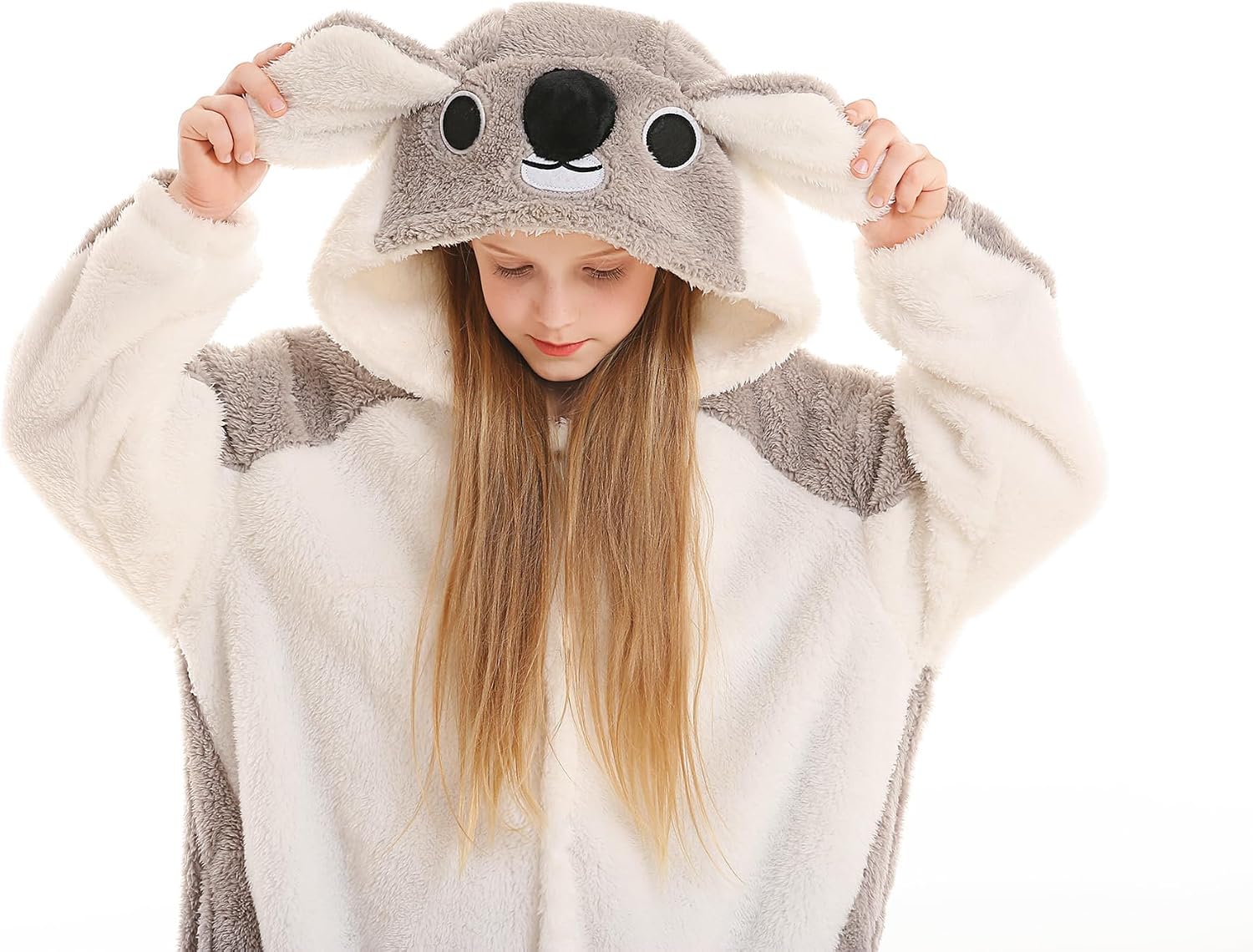 Detalle de ATOZ Kids' Animal Onesie, Flannel