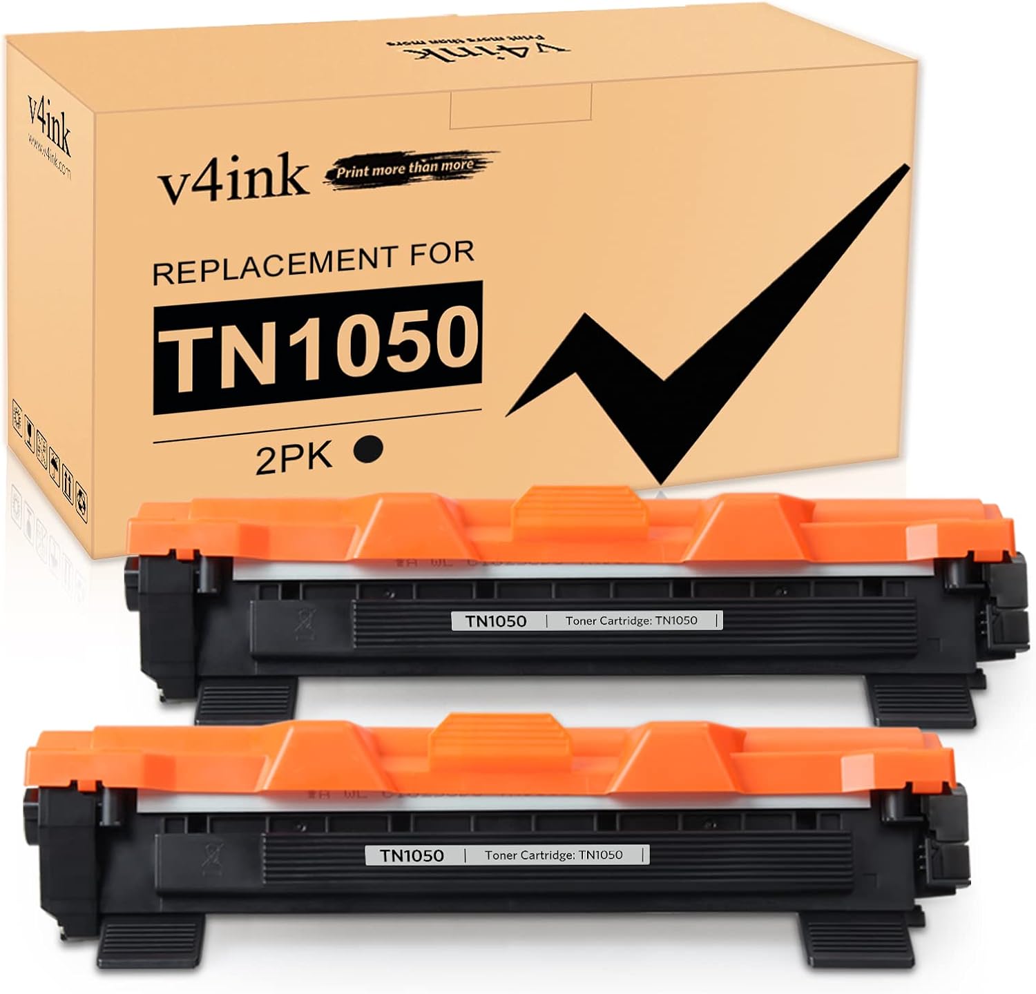 Detalle de v4ink Compatible Brother TN1050 Toner Cartridge for Brother Mono Laser Printers