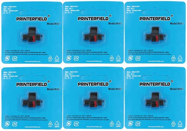 Detalle 2 de Printerfield IR-40T Nastro inchiostro 6 pack 🖨