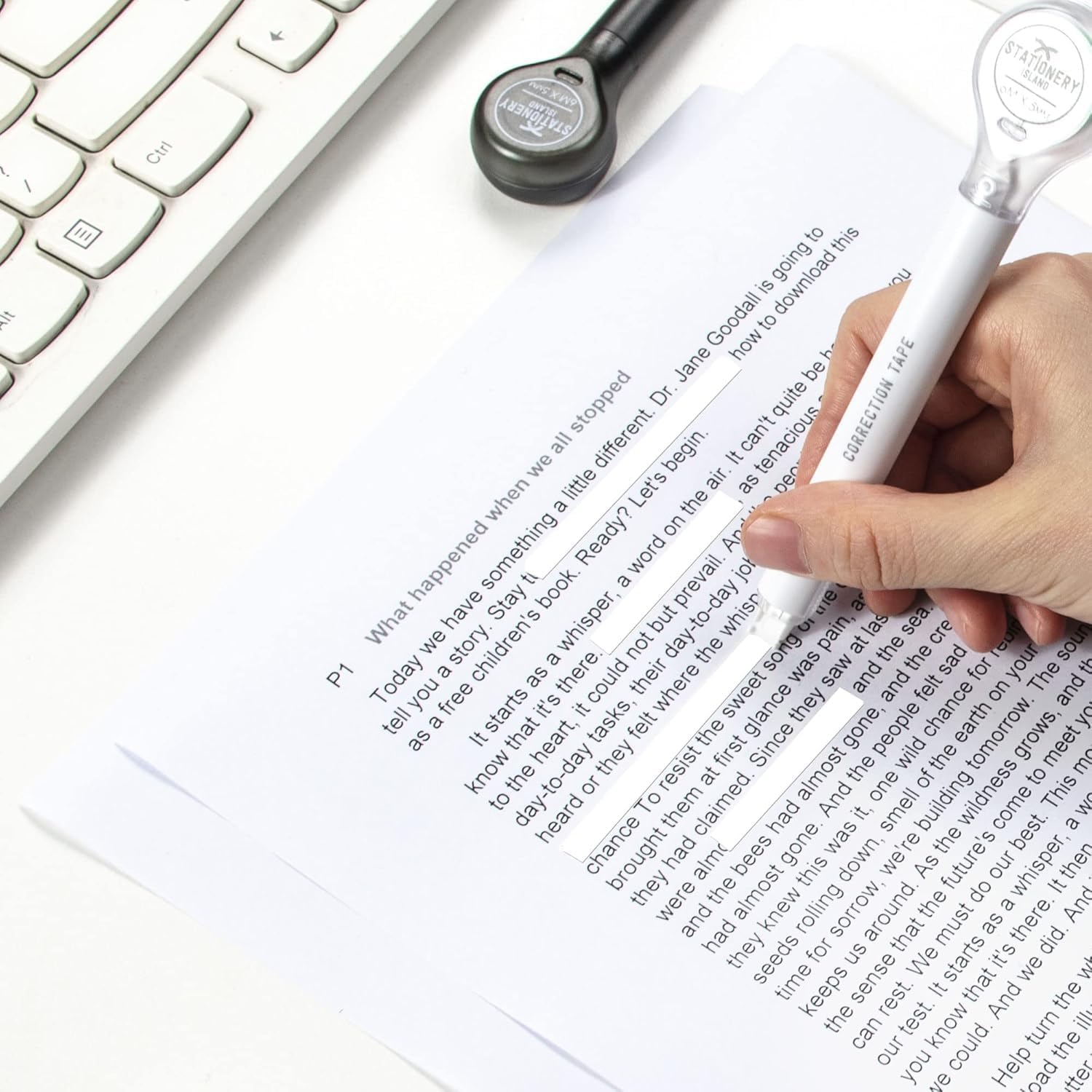 Thumbnail 1 de STATIONERY ISLAND Correcteur Ruban 6 m 📎