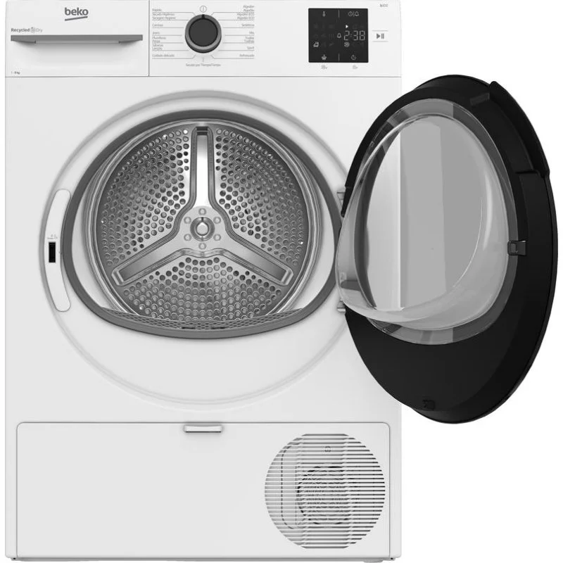 Detalle 2 de Beko BM3T38220WB secadora bomba de calor 8 kg