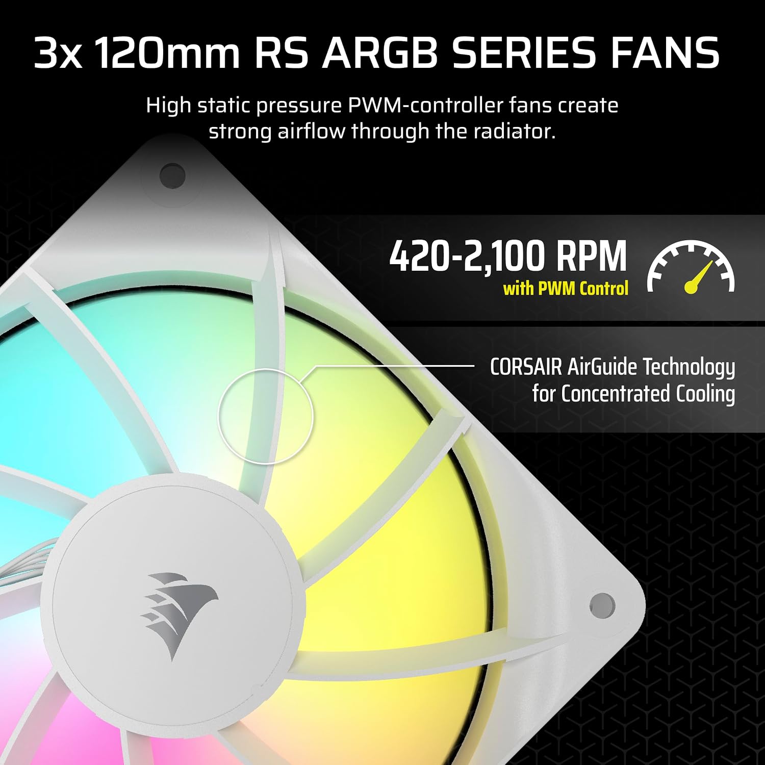 Detalle 2 de Corsair NAUTILUS 360 RS 360mm liquid CPU cooler