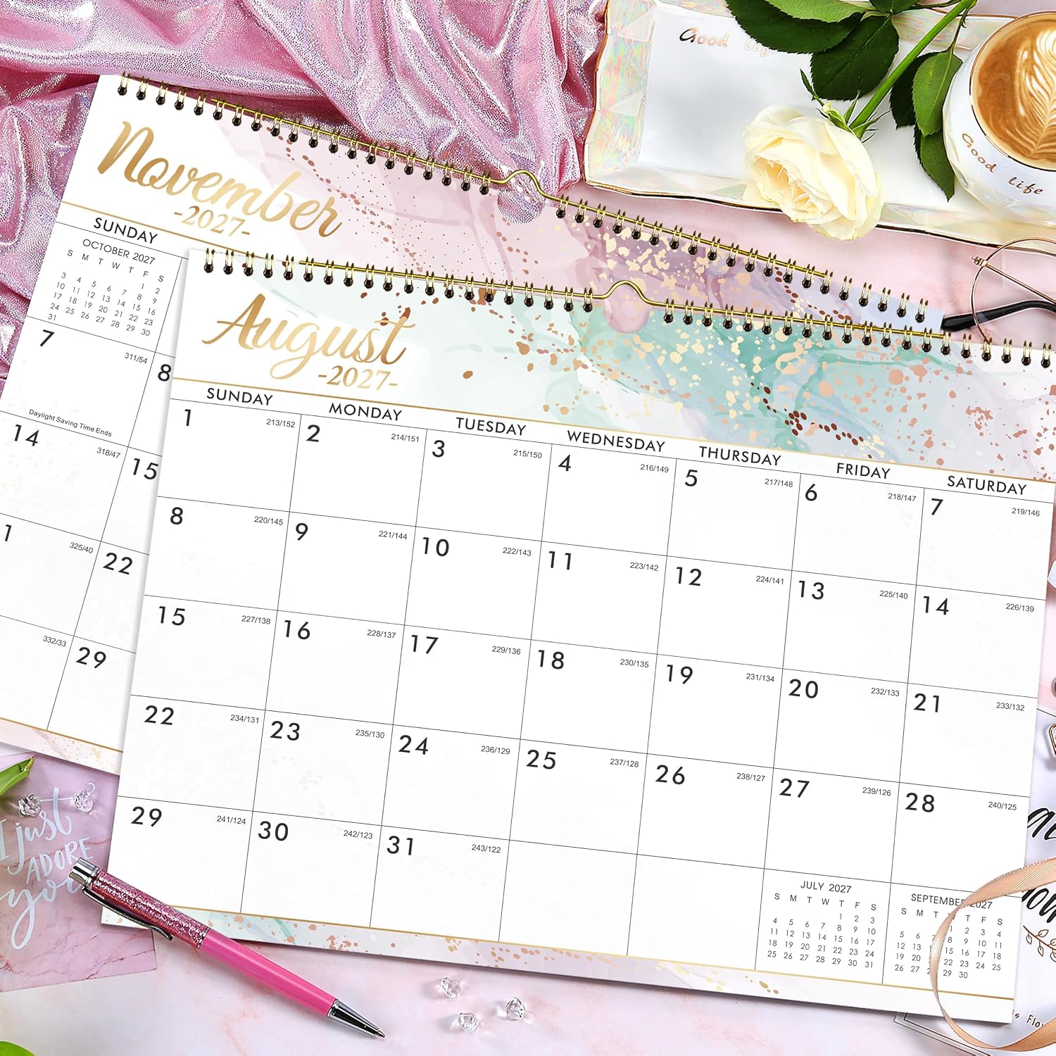 Detalle 2 de 2026 Wall Calendar 14.8 x 11.4 inches ๐