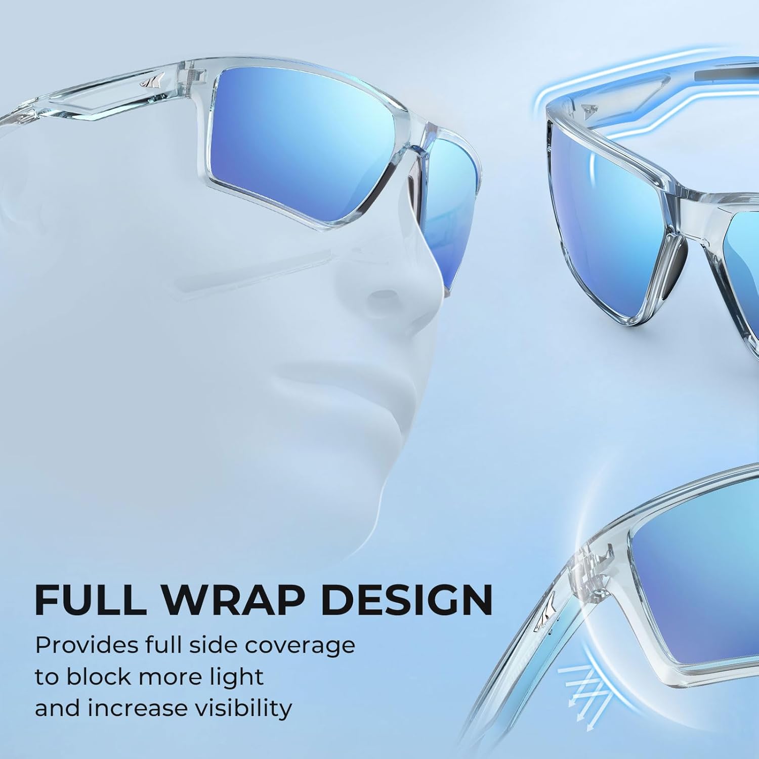 Thumbnail 1 de KastKing Osage polarized sport glasses 1.0mm