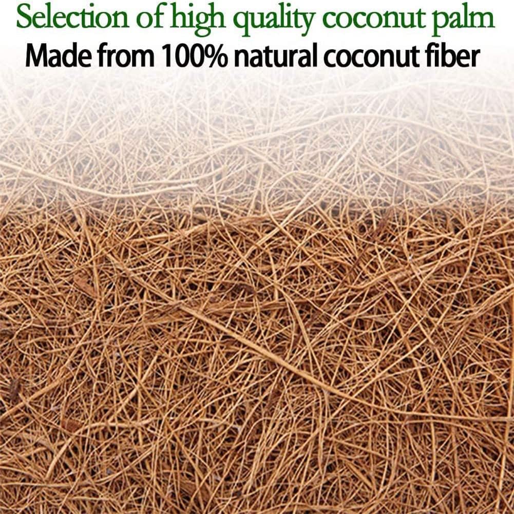 Thumbnail 2 de VLYHGO 30 Inch Natural Coconut Fibre Coco Liner for Wall Trough Window Boxes (2 Pack)