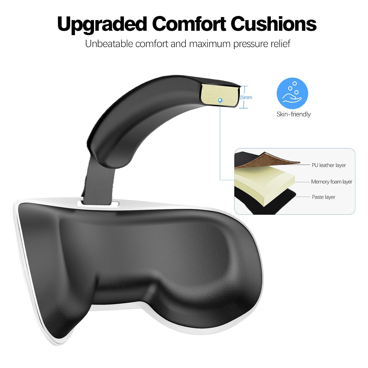 Thumbnail 4 de VIBOSIK Head Strap for Oculus Quest 2 — Adjustable VR Headset