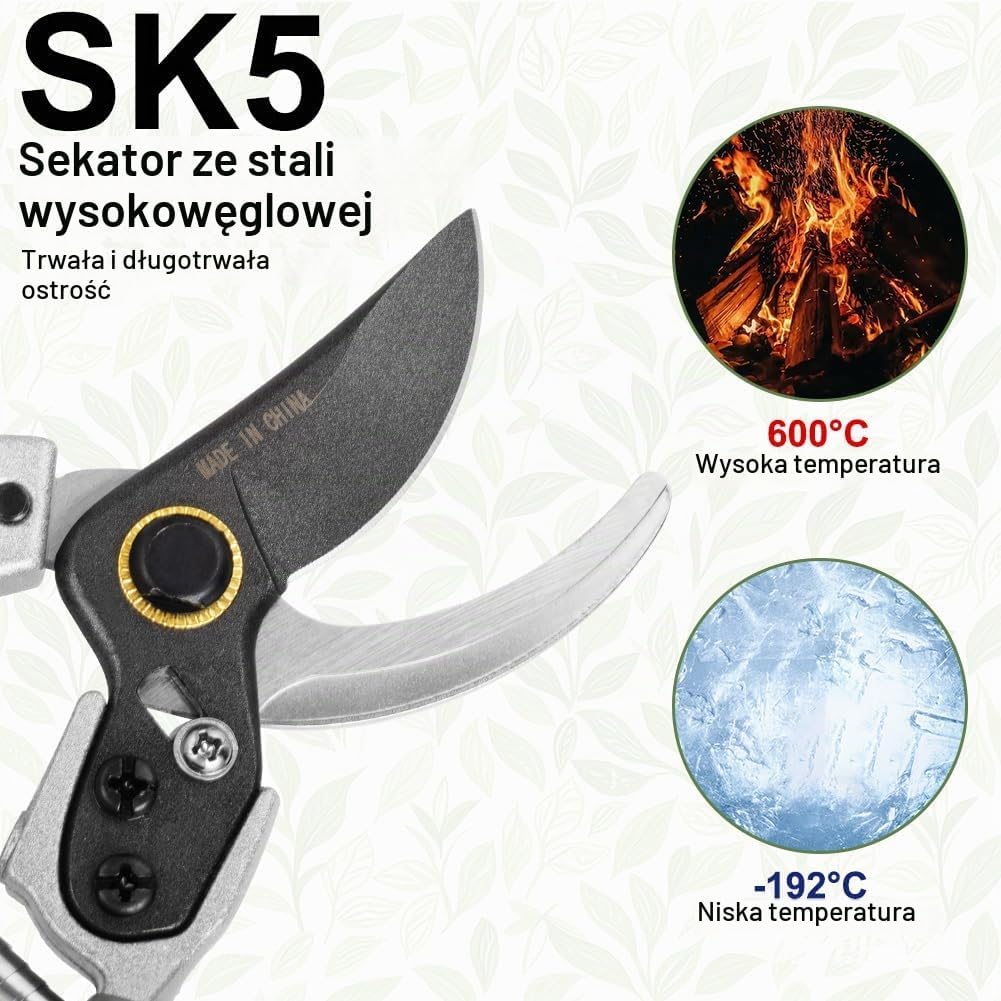 Thumbnail 3 de OSDUE P2-XJZDB251114-FBA – sekator ogrodowy SK5 z gumowym uchwytem