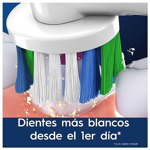 Detalle 2 de Oral-B Pro 3D White Recambios 8 unidades 🪥