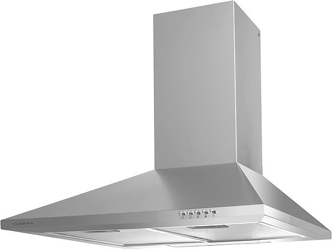 Detalle de CIARRA CAS6201A Campana Extractor Acero Inoxidable 60cm 3 Velocidades