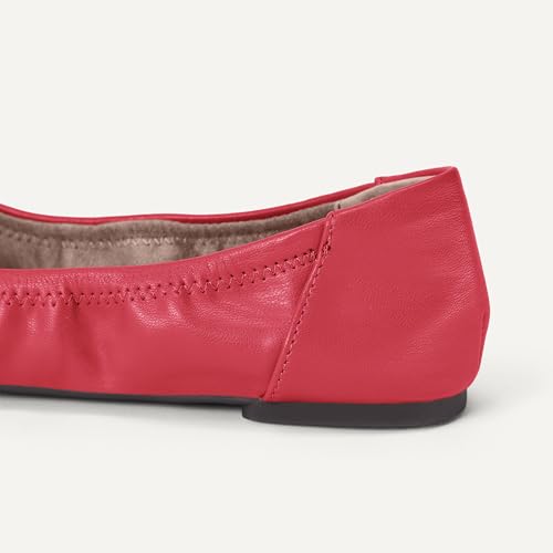 Thumbnail 4 de Amazon Essentials Ballerines à Enfiler Femme, Rouge Coquelicot – Confort et Ajustement soignés